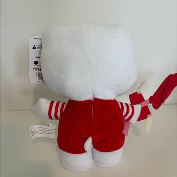 NWT Hello Kitty Valentines Plush Greeter/Side-Stepper - Picture 4 of 5